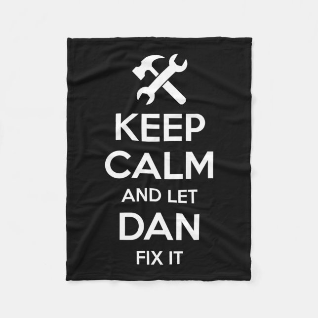 Zitat Funny Birthday Personalisiert Name Geschenk- Fleecedecke (Vorderseite)