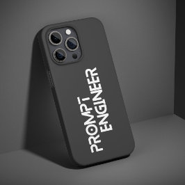 Zitat für minimalistischen Prompt-Ingenieur iPhone 15 Pro Hülle