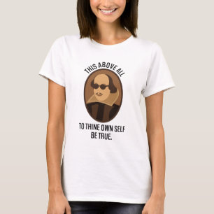 Zitat-Geschenk Shakespeare Hamlet T-Shirt
