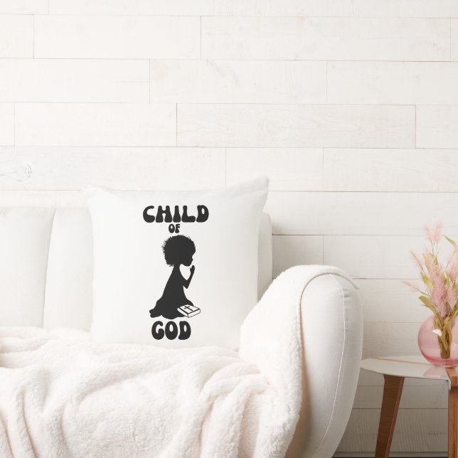 Zitat Gottes Kind Kissen (Liege)