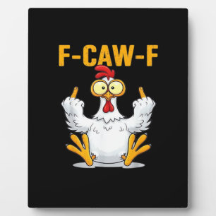 Zitat Hahn Meme Klassiker Fotoplatte