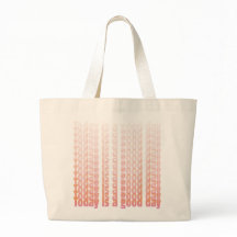 Zitat heute ist ein guter Tag pfirsichfarben und r