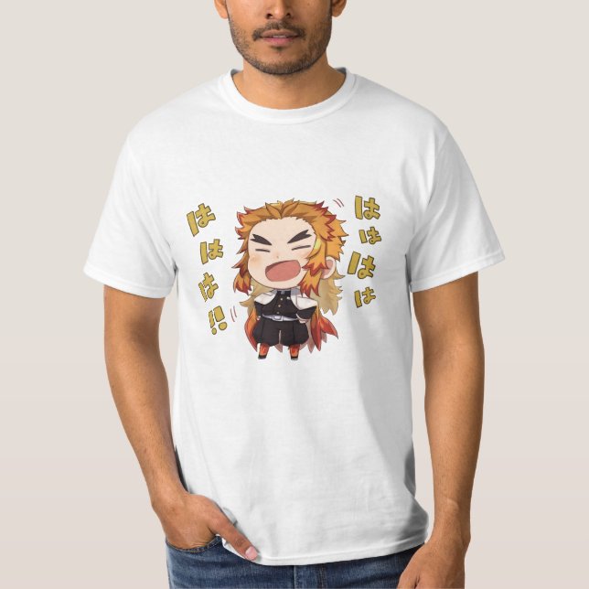 Zitat kyojuro rengoku T-Shirt (Vorderseite)