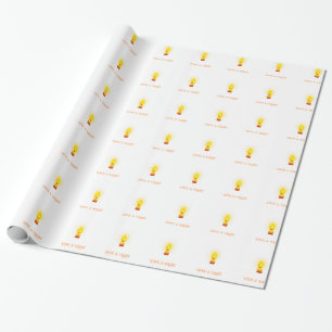 Zitat "Liebe und Licht" Geschenkpapier
