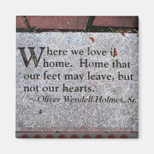 Zitat-Magnet Oliver Wendell Holmes Magnet