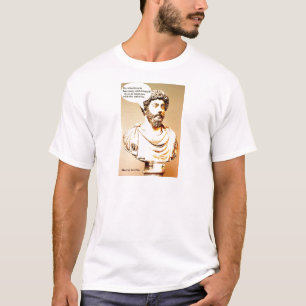 Zitat MARCUS AURELIUS - er, der in Harmonie wi T-Shirt