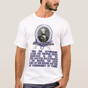 Zitat Marquisdes Lafayette auf Aufstand T-Shirt
