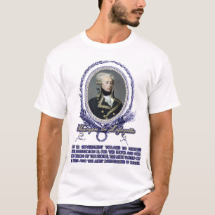 Zitat Marquisdes Lafayette auf Aufstand T-Shirt
