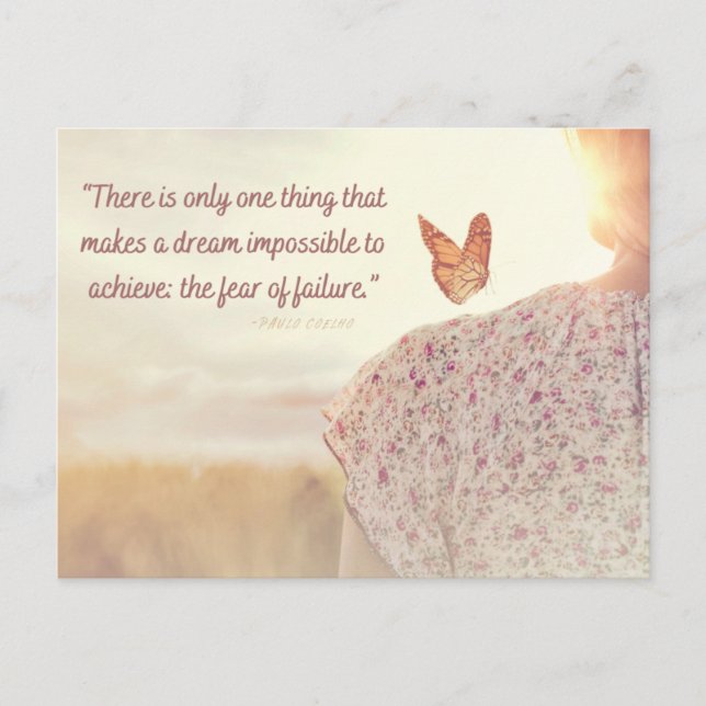 Zitat nach Karte Angst vor dem Scheitern (Vorderseite)