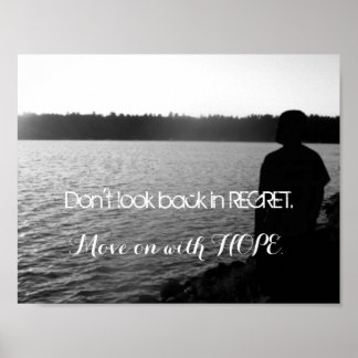 Zitat-Poster mit Inspiration Poster