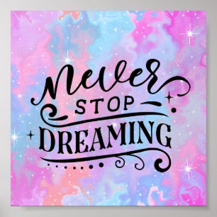 Zitat-Poster mit Inspiration Poster