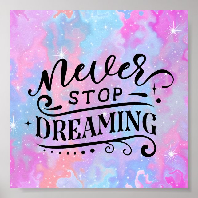 Zitat-Poster mit Inspiration Poster (Vorne)