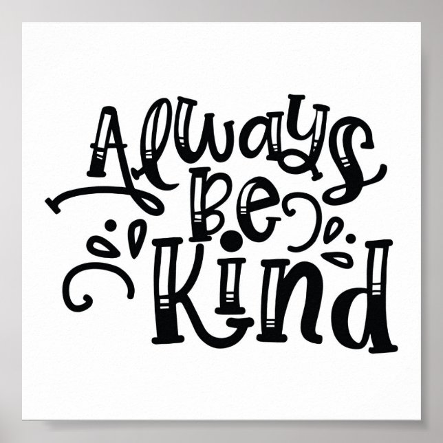 Zitat-Poster mit Inspiration Poster (Vorne)