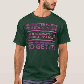 Zitat Retro T-Shirt