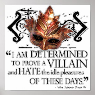 Zitat Richard III Poster