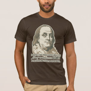 Zitat-Shirt Bens Franklin T-Shirt