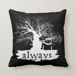 Zitat-Silhouette Harry- Potterbann-| immer Kissen