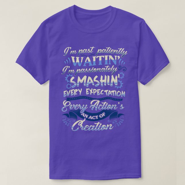 Zitat Smashin T-Shirt (Design vorne)