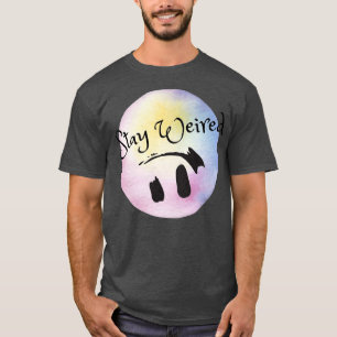 Zitat-Sprichwort Bleibe T-Shirt