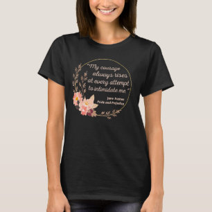 Zitat "Stolz und Vorurteile" I - Niedlicher Stil T-Shirt