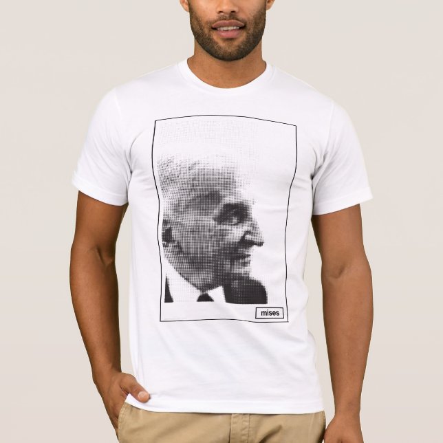 Zitat-T - Shirt Ludwigs von Mises Personalized (Vorderseite)