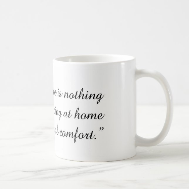 Zitat-Tasse Janes Austen Tasse (Rechts)