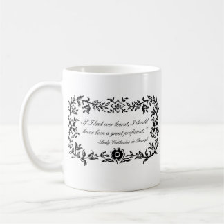 Zitat-Tasse Stolz-und Vorurteil-Dame Catherine Tasse