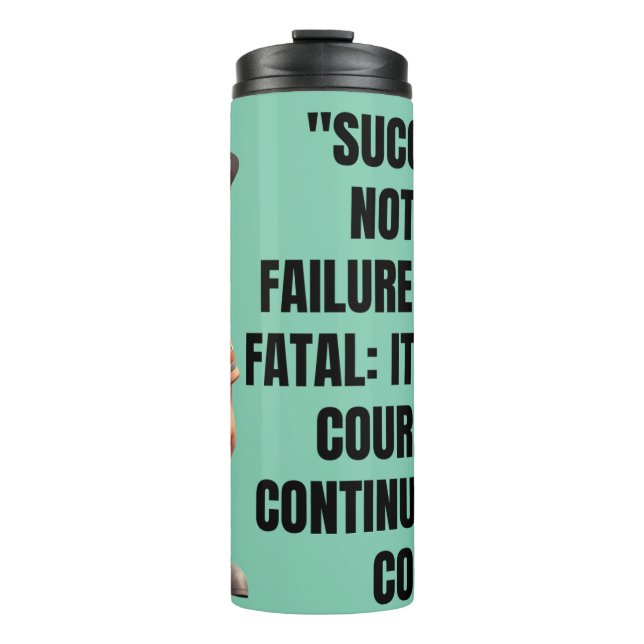 Zitat Thermosbecher (Vorderseite)