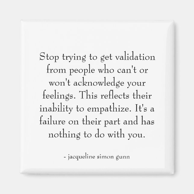 Zitat über Beziehungen.  Magnet (Vorne)