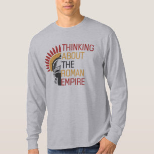 Zitat über das römische Reich Roman Helmet T-Shirt