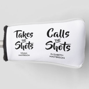 Zitat über lustige Paare, wer die Hosen anhat Golf Headcover