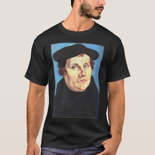 Zitat vier Martins Luther T-Shirt (Vorderseite)
