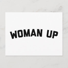 Zitat von Frauen nach oben Postkarte