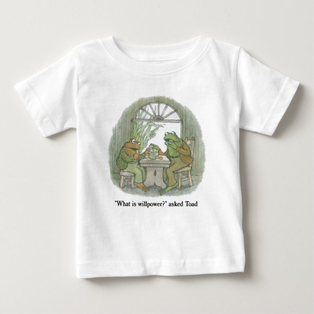 Zitat von Frosch und Toad Cookies - Was ist Willen Baby T-shirt (Vorderseite)