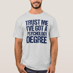 Zitat von Funny Psychology Abschluss Psychologin T-Shirt
