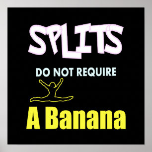 Zitat von Girls Gymnastics Banana Splits Poster