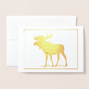 Zitat von Golden Moose Holiday Wilderness Folienkarte
