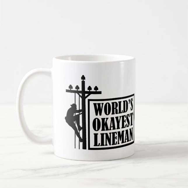 Zitat von Lineman, Lineman Kaffeetasse (Links)