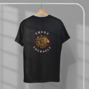 Zitat von Lion Roaring Trust T-Shirt