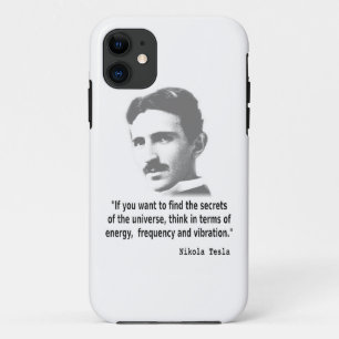 Zitat von Nikola Tesla iPhone 11 Hülle