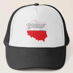 Zitat von Papst Johannes Paul II Truckerkappe