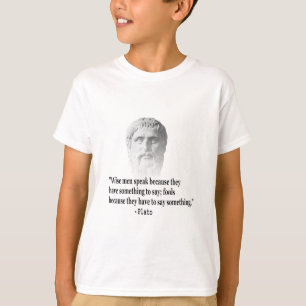 Zitat von Platon T-Shirt