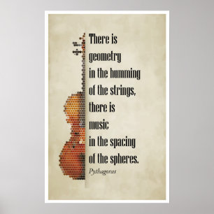 Zitat von Pythagoras Poster