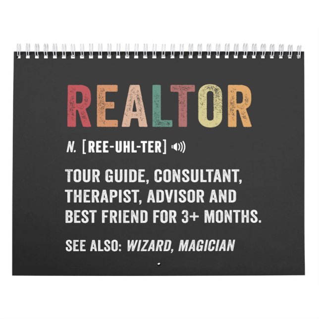 Zitat von Realtor Funny 2023 - Kalender (Titelbild)