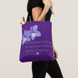 Zitat von Vogel-Foot-Violets-Wildblumen
