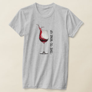 Zitat von Weinglas T-Shirt
