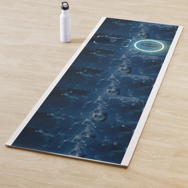 Zitat Yoga Mat Yogamatte (Beispiel)