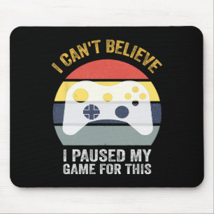 Zitat zu einem lustigen Spiel, von dem ich nicht g Mousepad