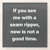 Zitat zu lustigen Quilterproblemen