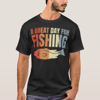 Zitat zum Angeln im Vintage-Stil Junge T-Shirt